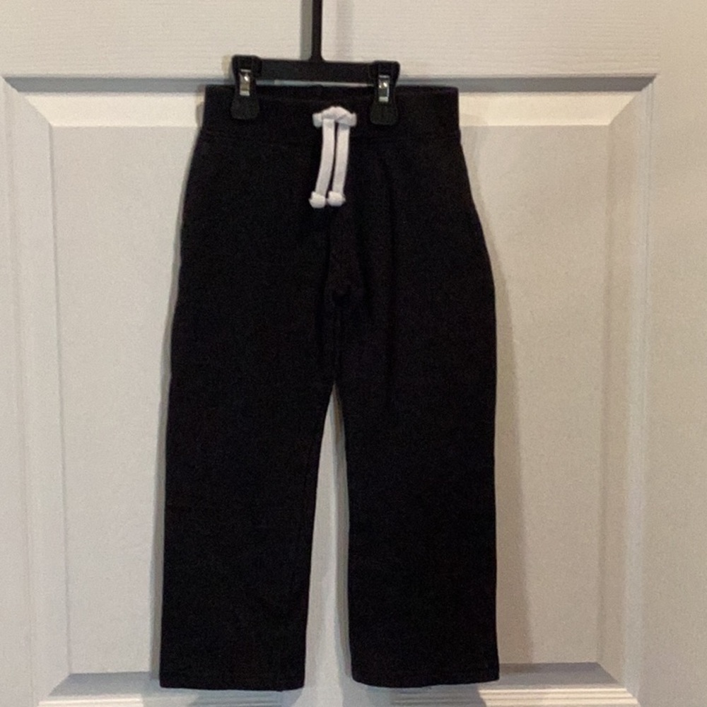 Kids Black Jogger Pants